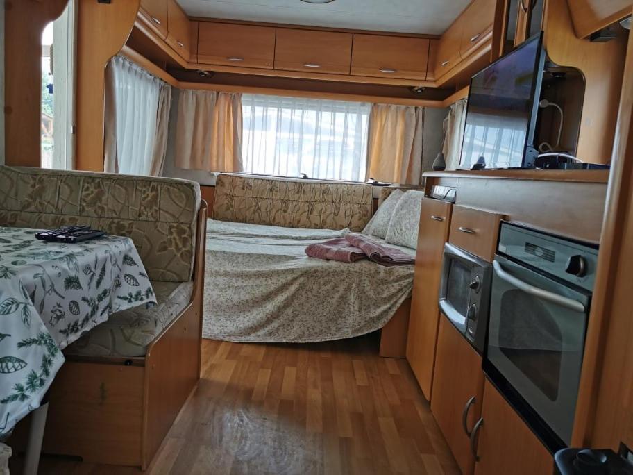 Sea Caravan On The Beach Kiten  Buitenkant foto